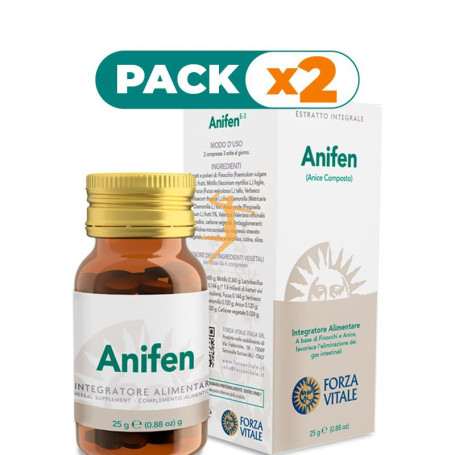 Pack 2x ÁNICE COMPOSTO (ANIFEN) 25Gr. FORZA VITALE