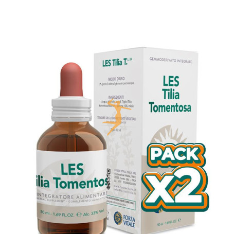 Pack 2x LES TILIA TOMENTOSA 50Ml. FORZA VITALE
