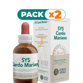 Pack 2x SYS CARDO MARIANO 50Ml. FORZA VITALE