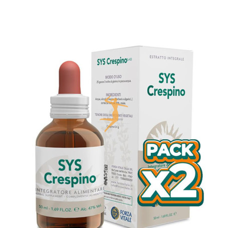 Pack 2x SYS CRESPINO 50Ml. FORZA VITALE