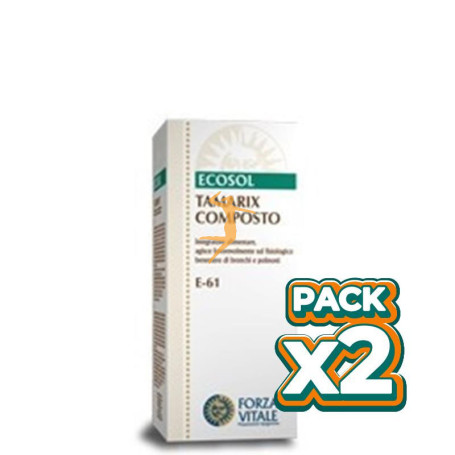 Pack 2x TAMARIX COMPOSTO 50Ml. FORZA VITALE
