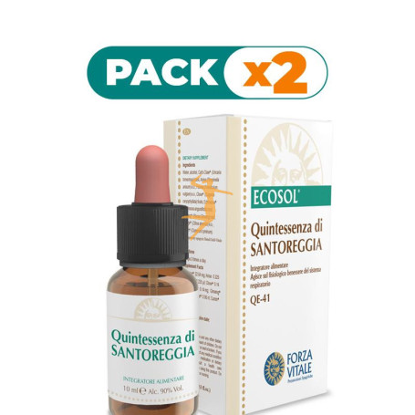 Pack 2x QUINTAESENCIA SANTOREGGIA 10Ml. FORZA VITALE