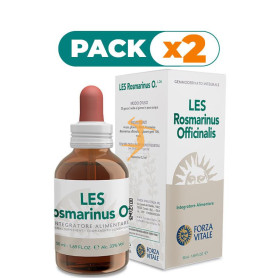Pack 2x LES ROSMARINUS OFFICINALIS 50Ml. FORZA VITALE