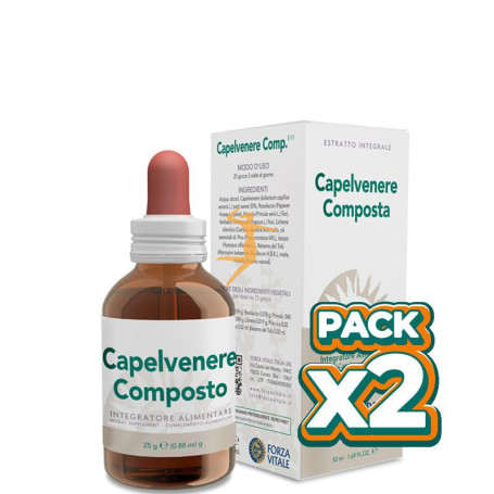 Pack 2x CAPELVENERE COMPOSTO 50Ml. FORZA VITALE