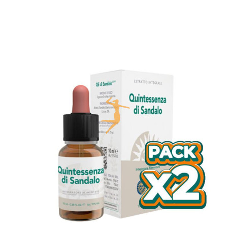 Pack 2x QUINTAESENCIA SANDALO 10Ml. FORZA VITALE