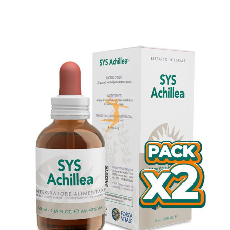 Pack 2x SYS ACHILLEA 50Ml. FORZA VITALE
