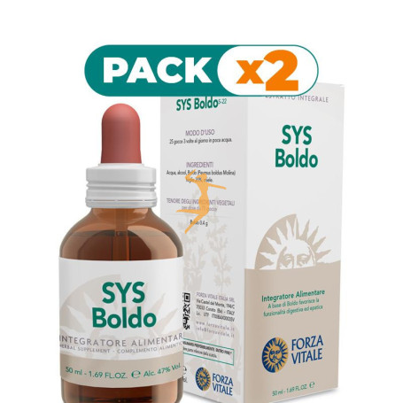 Pack 2x SYS BOLDO 50Ml. FORZA VITALE