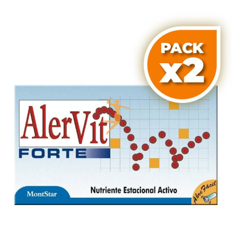 Pack 2x ALERVIT FORTE 10 VIALES MONTSTAR