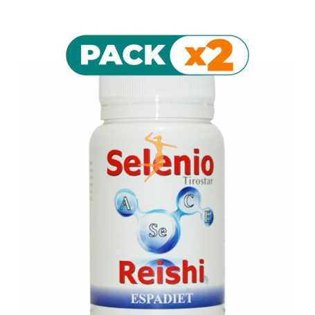 Pack 2x SELENIO + REISHI 60 CÁPSULAS ESPADIET