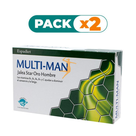Pack 2x JALEA MULTI MAN 20 VIALES ESPADIET