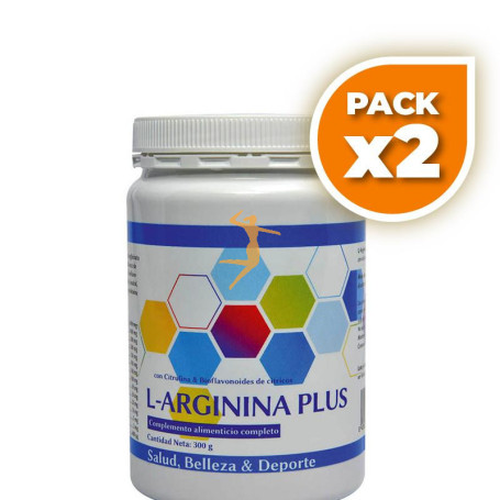 Pack 2x L-ARGININA PLUS 300Gr. ESPADIET