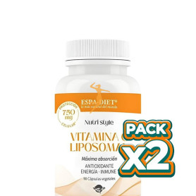 Pack 2x VITAMINA C LIPOSOMAL 90 CÁPSULAS ESPADIET