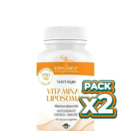 Pack 2x VITAMINA C LIPOSOMAL 90 CÁPSULAS ESPADIET