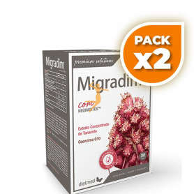 Pack 2x MIGRADIM 60 CÁPSULAS DIETMED