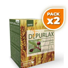 Pack 2x DEPURLAX RAPID 15 COMPRIMIDOS DIETMED