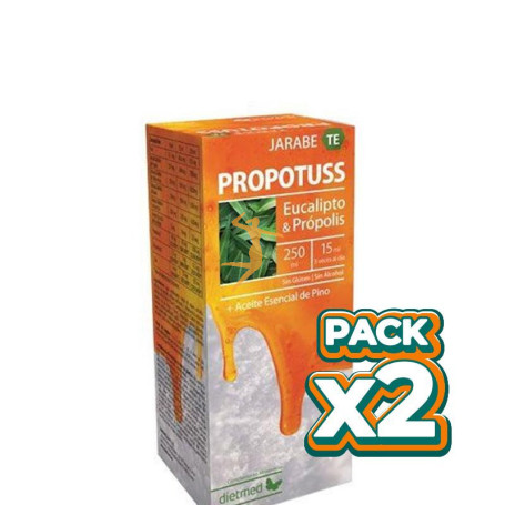 Pack 2x PROPOTUSS JARABE TE 250Ml. DIETMED