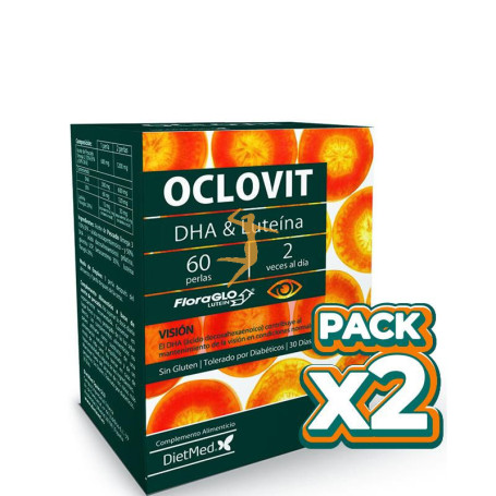 Pack 2x OCLOVIT 60 CÁPSULAS DIETMED