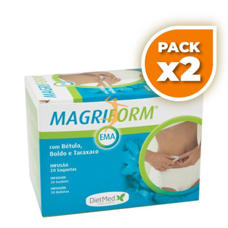 Pack 2x MAGRIFORM EMA INFUSIÓN 20 BOLSITAS DIETMED