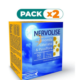 Pack 2x NERVOLISE 60 COMPRIMIDOS DIETMED
