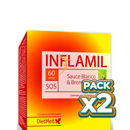 Pack 2x INFLAMIL 60 COMPRIMIDOS DIETMED