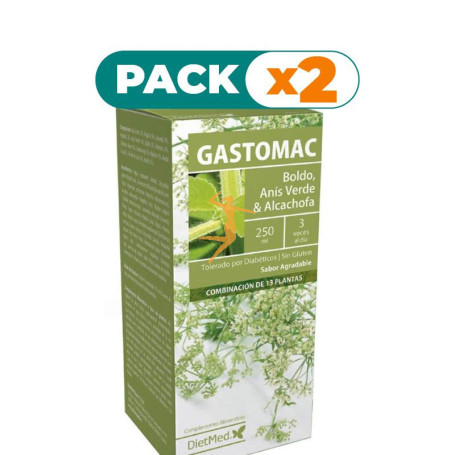 Pack 2x GASTOMAC 250Ml. DIETMED