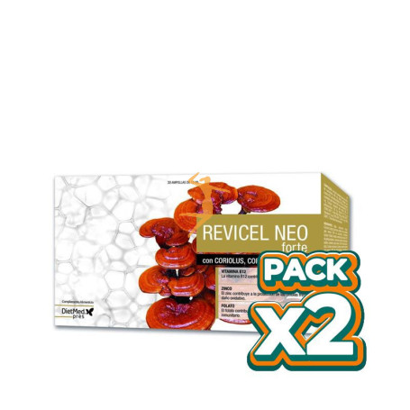 Pack 2x REVICEL NEO 30 AMPOLLAS DIETMED