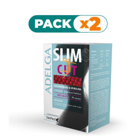 Pack 2x ADELGASLIM CUT 84 CÁPSULAS DIETMED