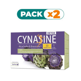 Pack 2x CYNASINE DETOX 30 AMPOLLAS DIETMED