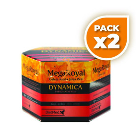 Pack 2x MEGAROYAL DYNAMICA 20 AMPOLLAS DIETMED