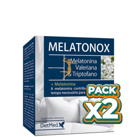 Pack 2x MELATONOX 60 COMPRIMIDOS DIETMED