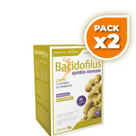 Pack 2x BACIDOFILUS SYMBIO INMUNE 30 CÁPSULAS DIETMED