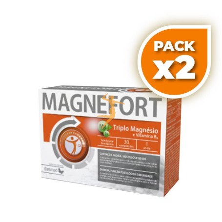 Pack 2x MAGNEFORT 30 COMPRIMIDOS DIETMED
