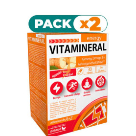 Pack 2x VITAMINERAL ENERGY 30 CÁPSULAS DIETMED
