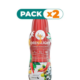 Pack 2x DRENALIGHT HOT 600Ml DIETMED