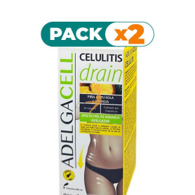 Pack 2x ADELGACELL CELULITE DRAIN 600 ML DIETMED