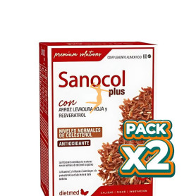 Pack 2x SANOCOL PLUS 60 COMPRIMIDOS DIETMED