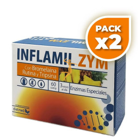 Pack 2x INFLAMIL ZYM 60 COMPRIMIDOS DIETMED