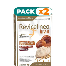 Pack 2x REVICEL NEO BRAN 60 CÁPSULAS DIETMED
