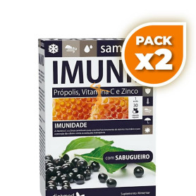 Pack 2x IMUNID SAMBUCUS 30 CÁPSULAS DIETMED