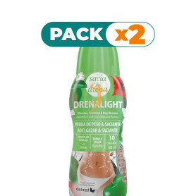 Pack 2x DRENALIGHT SACIA & DRENA 600ML DIETMED