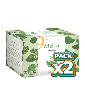 Pack 2x INFUSIÓN MELISA 20 BOLSITAS DIETMED