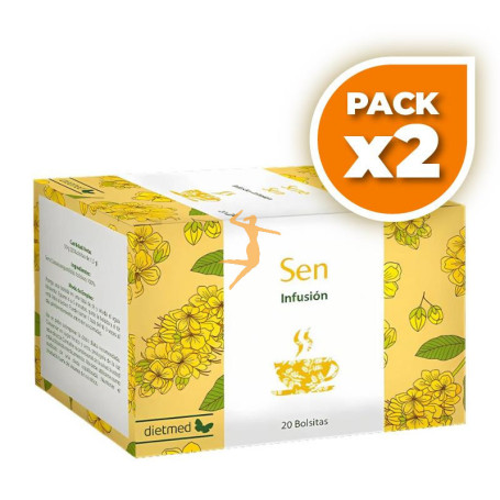 Pack 2x INFUSIÓN SEN 20 BOLSITAS DIETMED