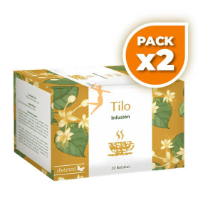 Pack 2x INFUSIÓN TILO 20 BOLSITAS DIETMED