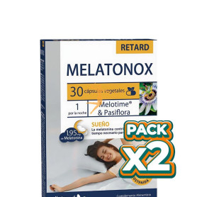 Pack 2x MELATONOX RETARD 30 CÁPSULAS VEGETALES DIETMED