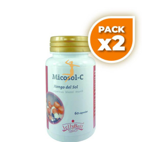 Pack 2x MICOSOL C 60 CAPSULAS JELLYBELL