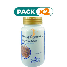 Pack 2x MEGAPOLIPORUS-C 60 CÁPSULAS JELLYBELL