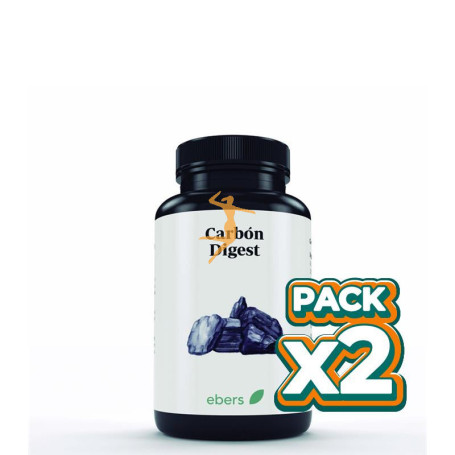 Pack 2x CARBON DIGEST 815 MG 60 PERLAS EBERS