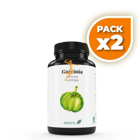 Pack 2x GARCINIA C. 400 MG 60 CÁPS EBERS
