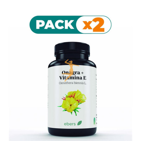 Pack 2x ONAGRA+VIT. E 515 MG 100 PERLAS EBERS