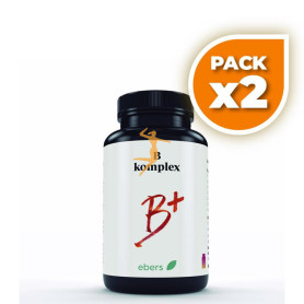 Pack 2x B KOMPLEX 500 MG 60 COMP EBERS